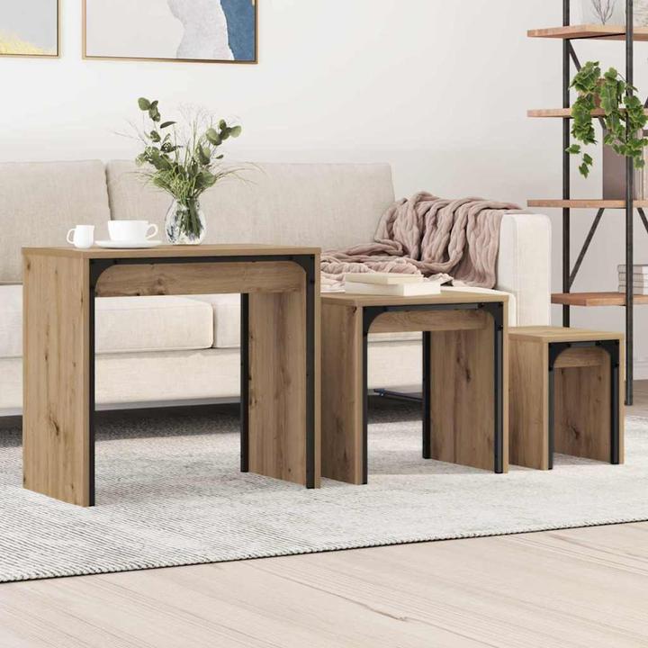 Image du produit vidaXL Nestingtisch (60 x 35 x 56 cm)