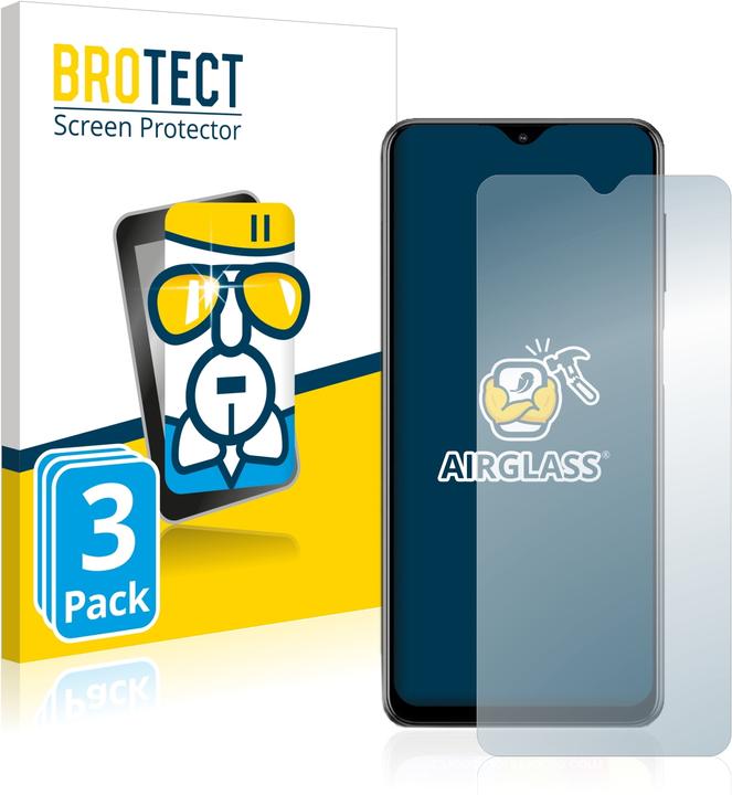 Produktbild BROTECT AirGlass Panzerglasfolie (3 Stk., Samsung Galaxy M12)