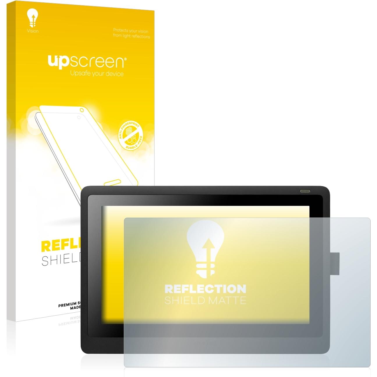 upscreen Reflection Shield Displayschutz Matt (1 Stück, Cintiq 16), Tablet Schutzfolie