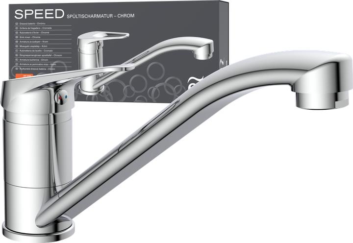 Produktbild Eisl Wasserhahn Küche SPEED Spültischarmatur Chrom Schwenkbar NI182SCR