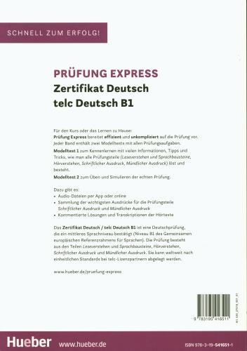Produktbild Zertifikat Deutsch telc Deutsch B1 (Deutsch, Ludwig Lier, 2025)