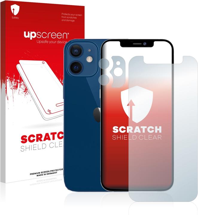 upscreen Scratch Shield Displayschutz (1 Stk., Apple iPhone 12 mini)