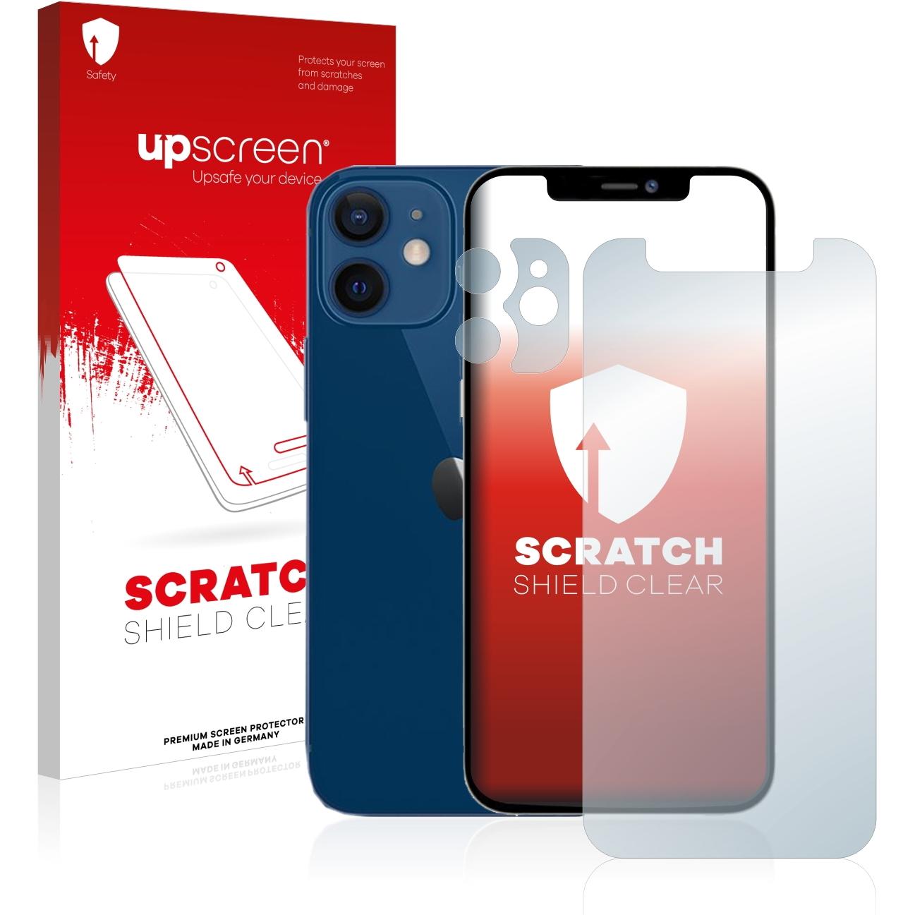 Thumbnail - upscreen Scratch Shield Displayschutz (1 Stück, Apple iPhone 12 mini), Smartphone Schutzfolie, Transparent