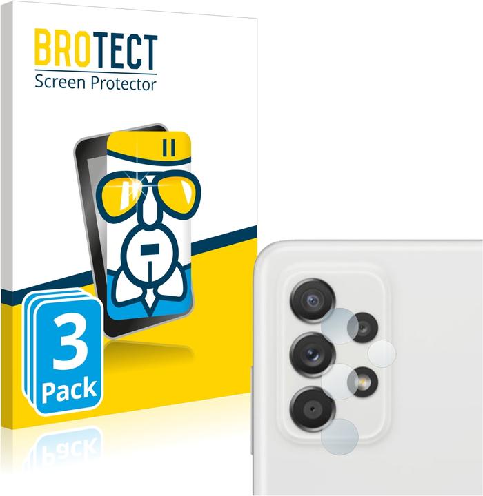 Actual product image BROTECT AirGlass Glass (3 pcs., Samsung Galaxy A52s 5G)