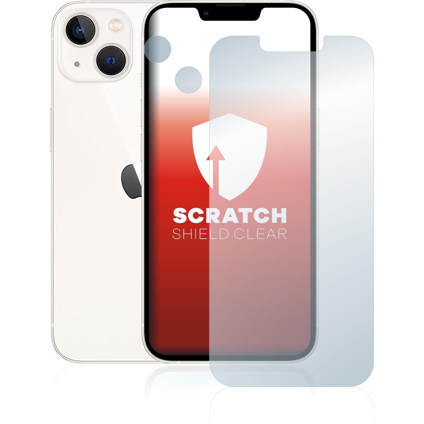 Thumbnail - upscreen Scratch Shield Displayschutz (1 Stück, Apple iPhone 13), Smartphone Schutzfolie, Transparent