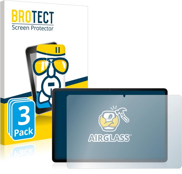Actual product image BROTECT AirGlass Glass (3 Piece, Galaxy Tab S7 FE)