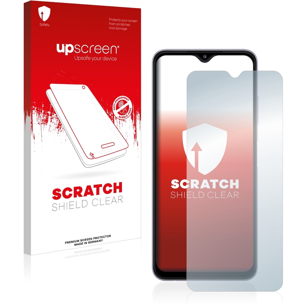 upscreen Scratch Shield Displayschutz (1 Stück, Samsung Galaxy A22 5G), Smartphone Schutzfolie, Transparent