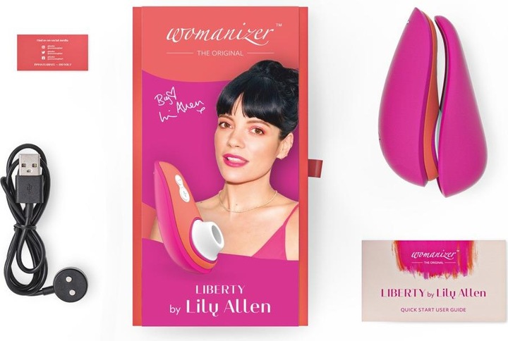 Actual product image Womanizer Liberty by Lily Allen