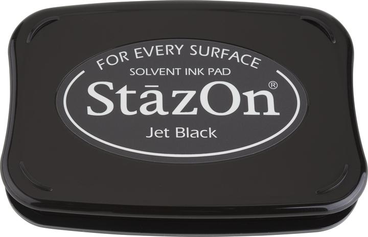 Produktbild Rayher Stempelkissen StazOn schwarz 4,5 x 5,0 cm