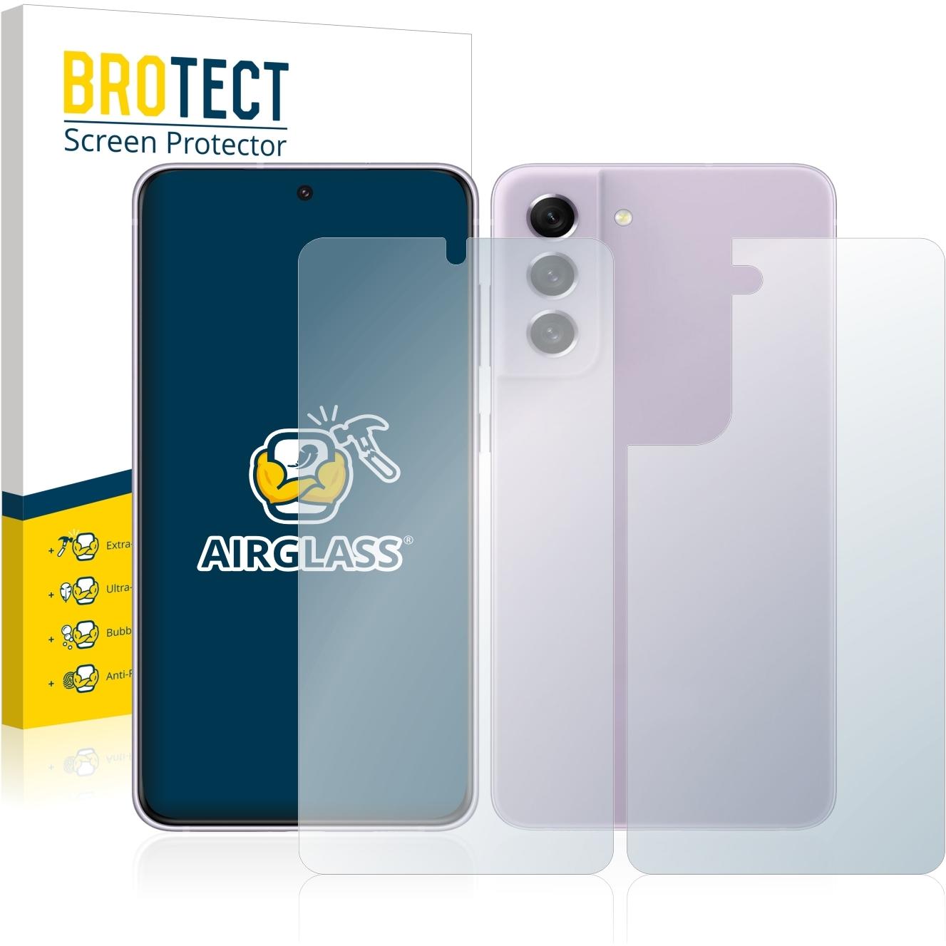 Thumbnail - BROTECT AirGlass Panzerglasfolie (1 Stück, Samsung Galaxy S21 FE 5G), Smartphone Schutzfolie, Transparent