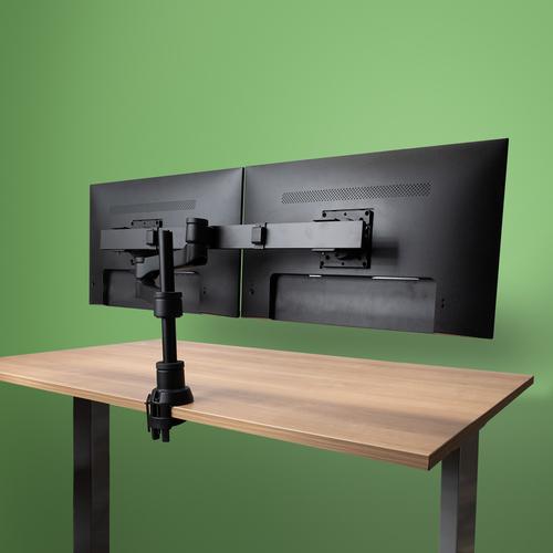 Actual product image R-Go Tools R-Go Zepher Smartbar Monitor Arm Black (Table, 32")