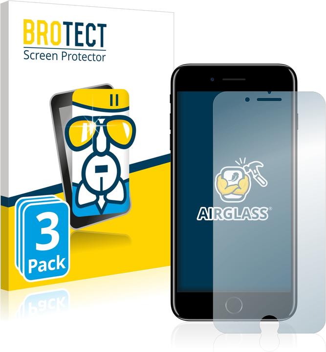 Actual product image BROTECT AirGlass Glass (3 pcs., Apple iPhone 7 Plus)