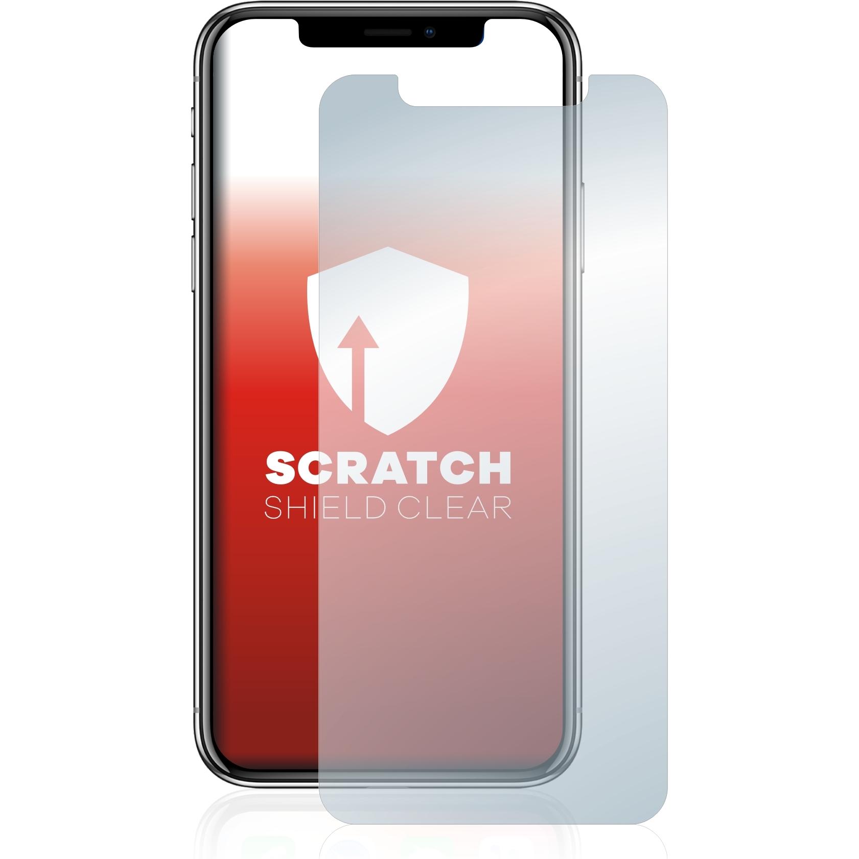 Thumbnail - upscreen Scratch Shield Displayschutz (1 Stück, Apple iPhone X), Smartphone Schutzfolie, Transparent