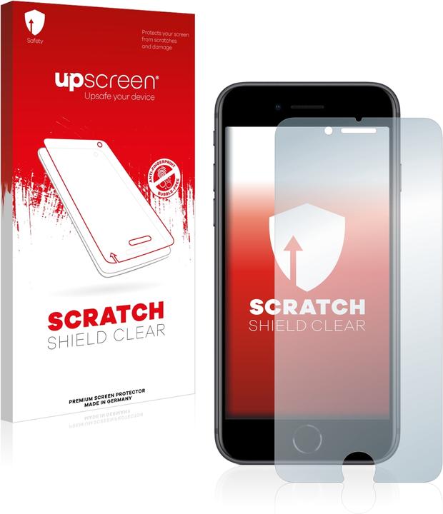 Actual product image upscreen Scratch Shield Protector (1 Piece, Apple iPhone 8)