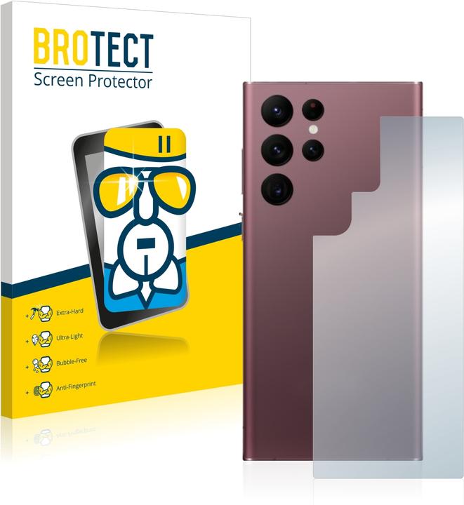 BROTECT AirGlass Verre (1 pièce(s), Samsung Galaxy S22 Ultra (5G))
