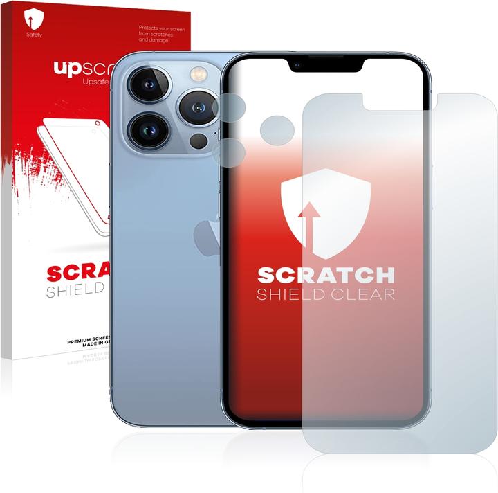 Actual product image upscreen Scratch Shield Protector (1 Piece, Apple iPhone 13 Pro)