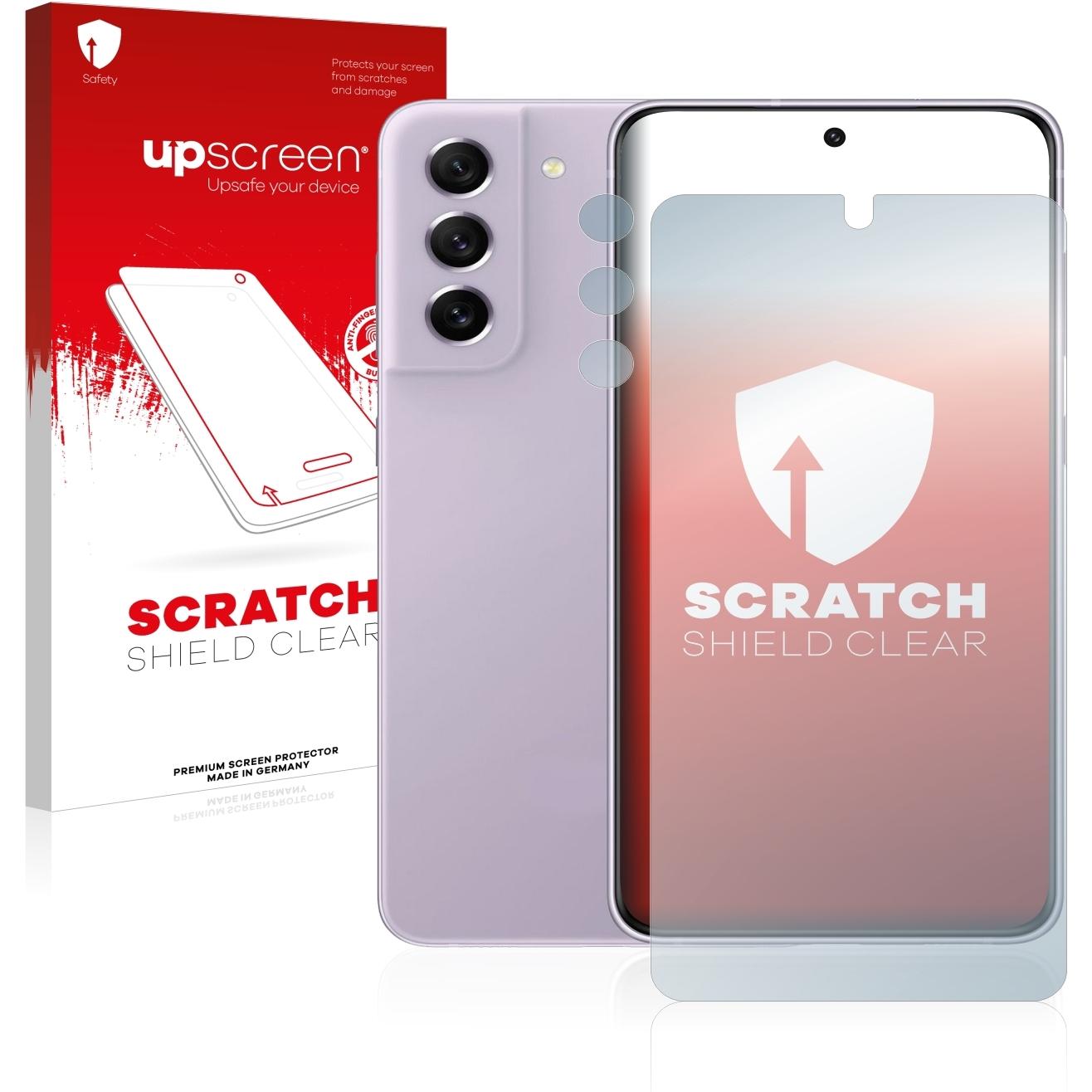 upscreen Scratch Shield Displayschutz (1 Stück, Samsung Galaxy S21), Smartphone Schutzfolie, Transparent