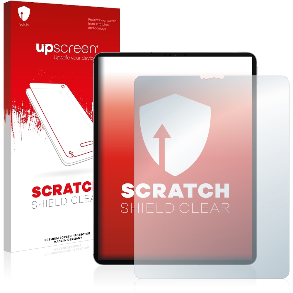 upscreen Scratch Shield Displayschutz (1 Stück, iPad Pro 12.9 2021 (5. Gen)), Tablet Schutzfolie