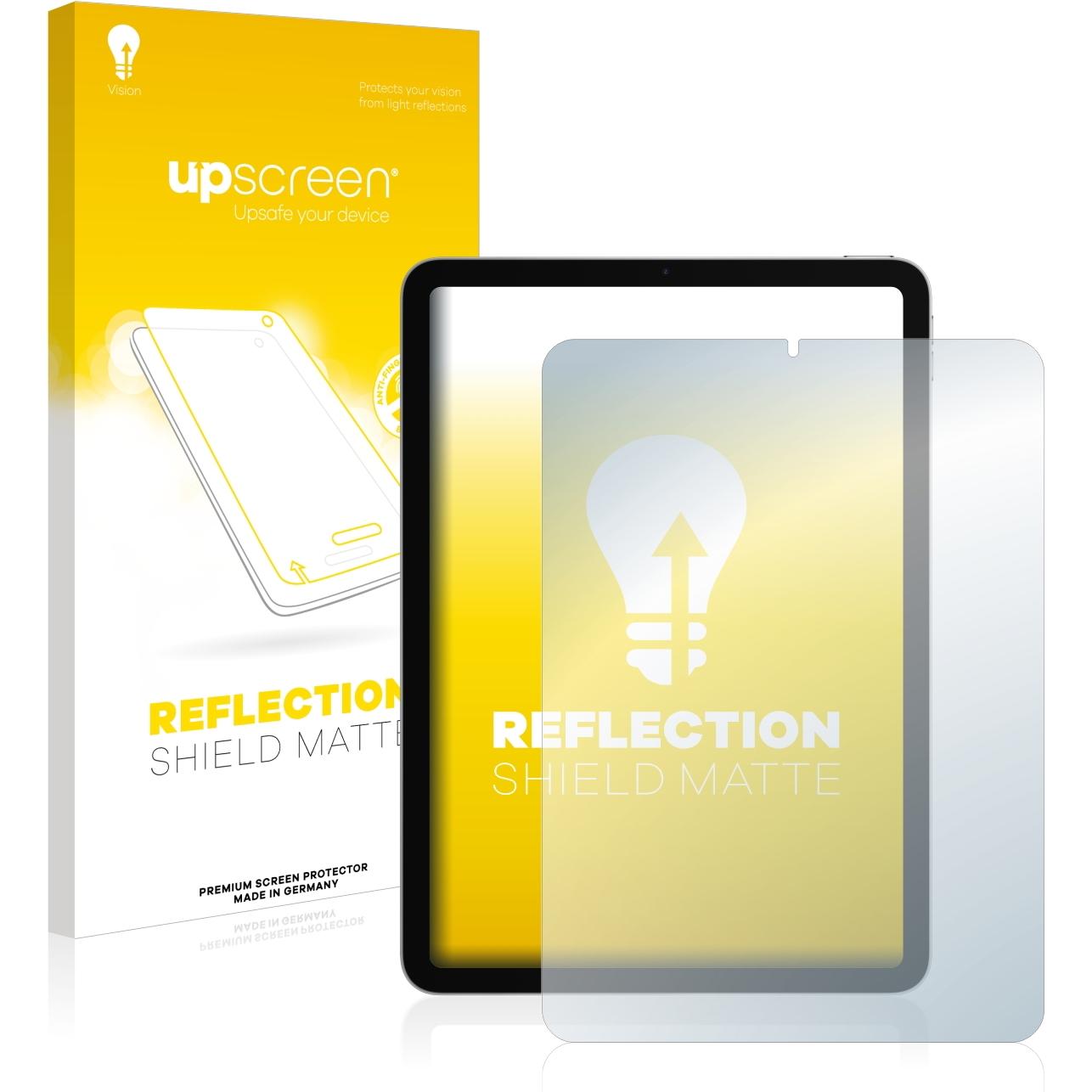 upscreen Reflection Shield Displayschutz Matt (1 Stück, iPad Air 2020 (4. Gen)), Tablet Schutzfolie