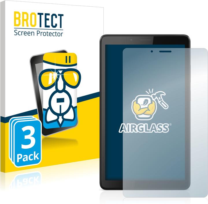 Produktbild BROTECT AirGlass Panzerglasfolie (3 Stück, Tab M7)