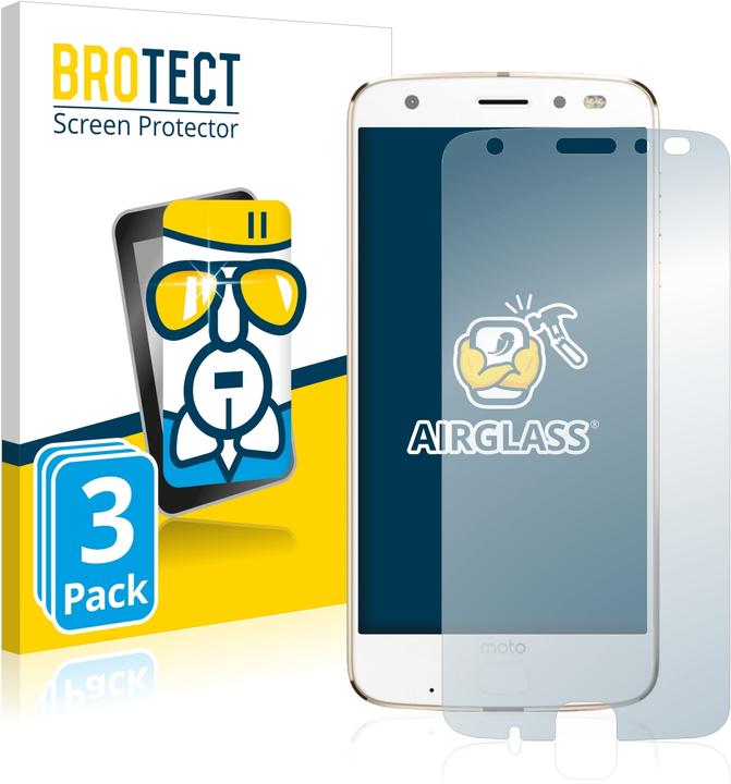 Immagine prodotto BROTECT AirGlass Vetro (3 Pezzo/i, Motorola Moto Z2 Force)