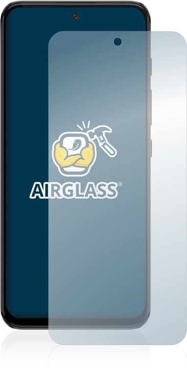 Actual product image BROTECT AirGlass Glass (1 Piece, Motorola Moto G71 5G)
