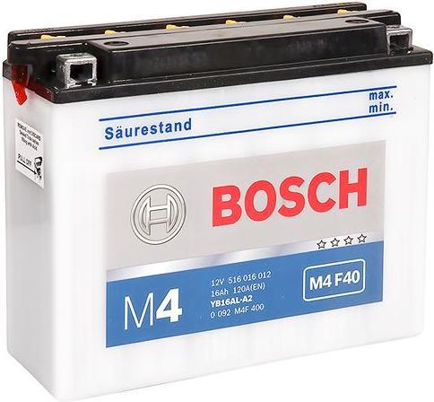 Actual product image Bosch Automotive M4 F40 (12 V, 16 Ah, 120 A)
