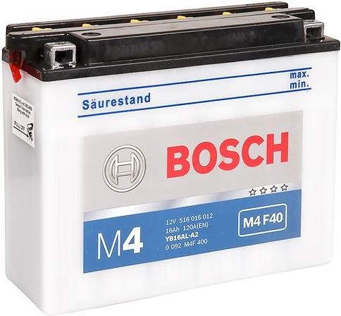 Actual product image Bosch Automotive M4 F40 (12 V, 16 Ah, 120 A)