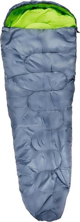 Camp Active Sac de couchage mummy jaune/gris (210 cm)