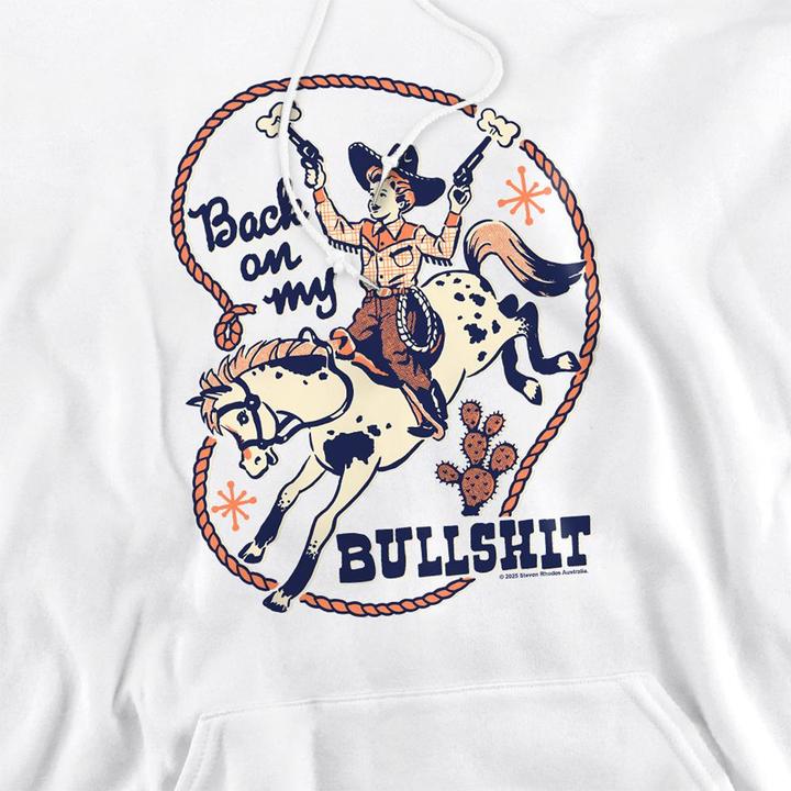 Produktbild Steven Rhodes Back On My Bullshit Kapuzenpullover (M)