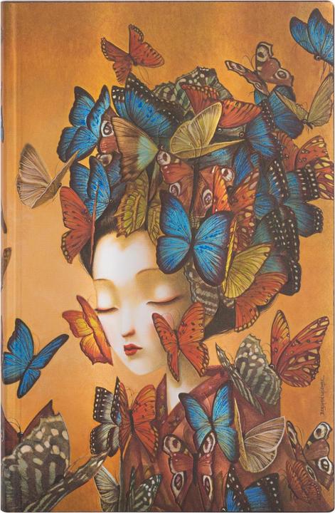 Image du produit Paperblanks Softcover Flexi Carnet Madame Butterfly (À rayures, Couverture souple)