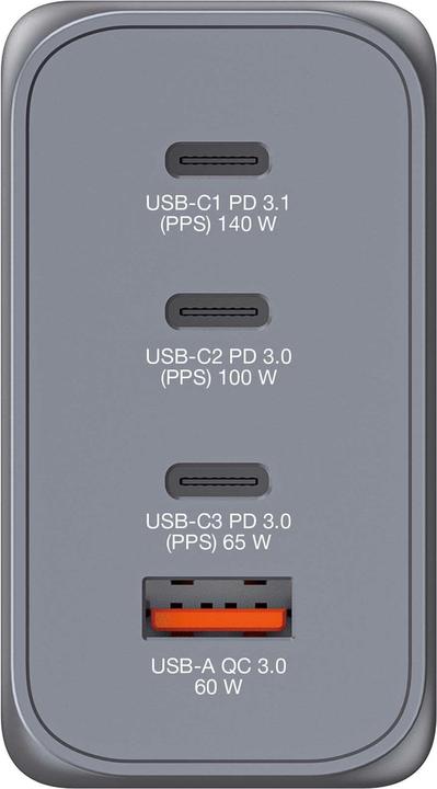 Actual product image Verbatim GaN Charger (240 W)