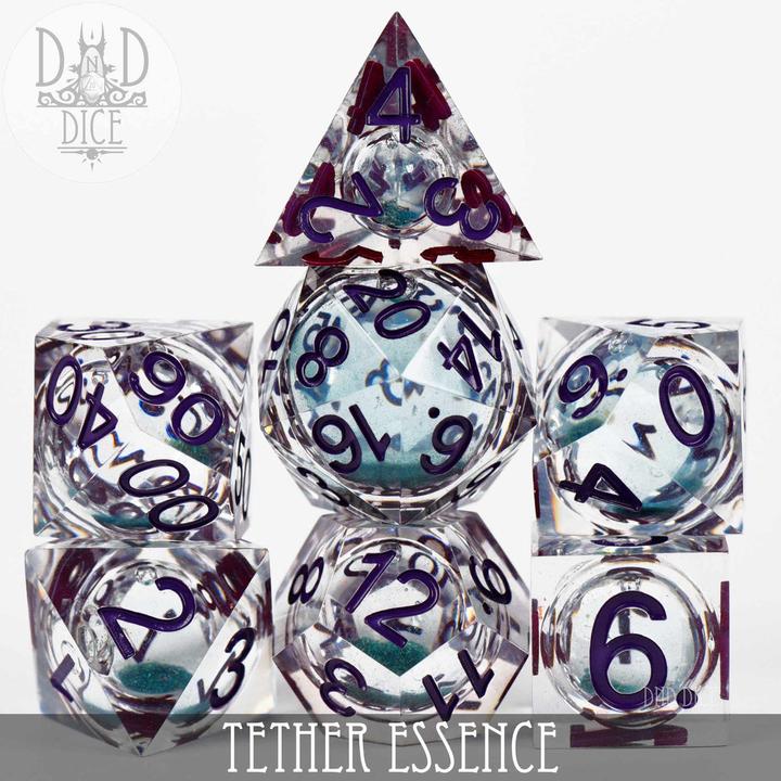Actual product image DnD Dice Tether Essence Liquid Core Dice Set