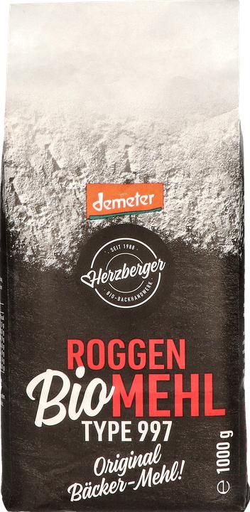 Herzberger demeter flour, rye type 997 (1000 g)