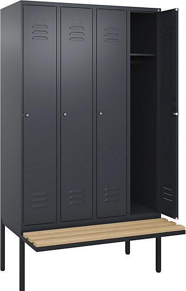 Actual product image C+P Locker Classic PLUS bench seat (120 cm, 212 cm)
