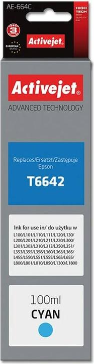 Energy Label Activejet AE-664C - Compatible - Dye based ink - Cyan - Epson - Epson: L100 - L (C)
