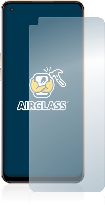 Actual product image BROTECT AirGlass Glass (1 Piece, Oppo Reno 7)