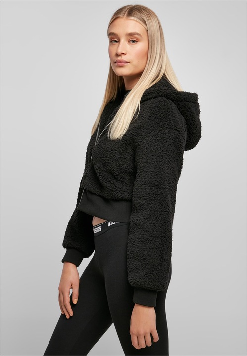 Actual product image Urban Classics Ladies Short Oversized Sherpa Jacket - 16788 (3XL)