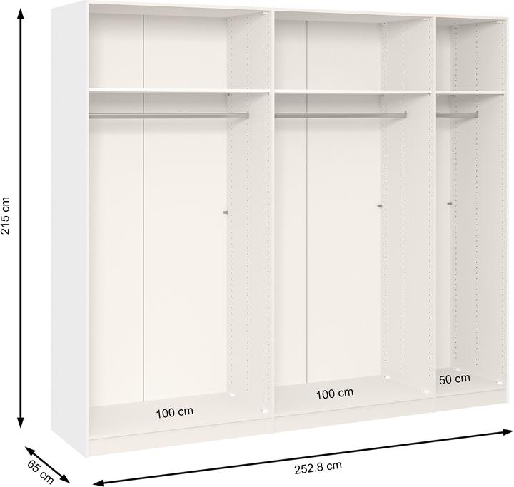 Actual product image Room05 Antesco (253 x 65 x 215 cm)
