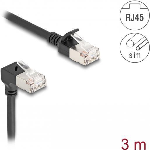 Cavo Di Rete Cat5e RJ45 Dritto A Angolo Retto In Giù, Cavo - Foto 5