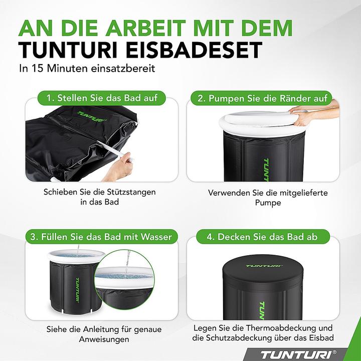 Image du produit Tunturi IB30 Eisbad (330 l, 75 cm, 75 cm)