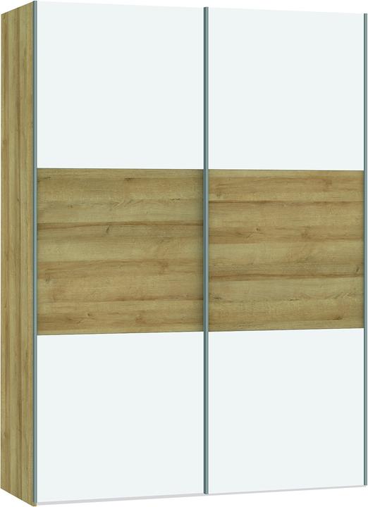 Natureiche, Premiumweiss, Gestreift