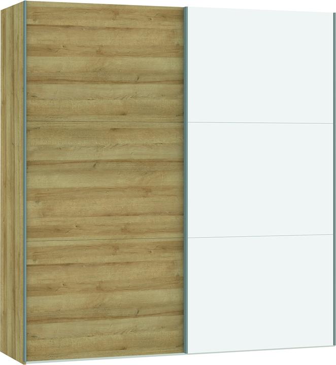 Natureiche, Premiumweiss, Braun, Mehrfarbig