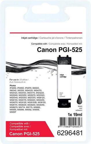 Produktbild Office Depot Tintenpatrone Kompatibel Canon PGI-525BK Schwarz (BK)
