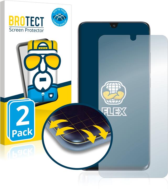 Actual product image BROTECT Full-Cover Protector (2 Piece, Realme 10 Pro+)