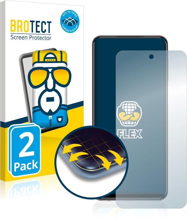 Actual product image BROTECT Full-Cover Protector (2 pcs., Xiaomi Redmi Note 9 Pro)