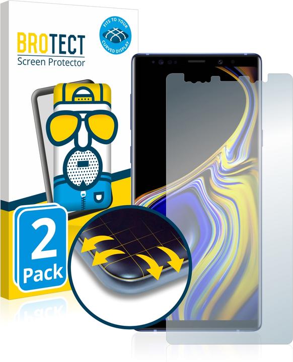 Immagine prodotto BROTECT Full-Cover Pellicola Opaca (2 Pezzo/i, Samsung Galaxy Note 9)