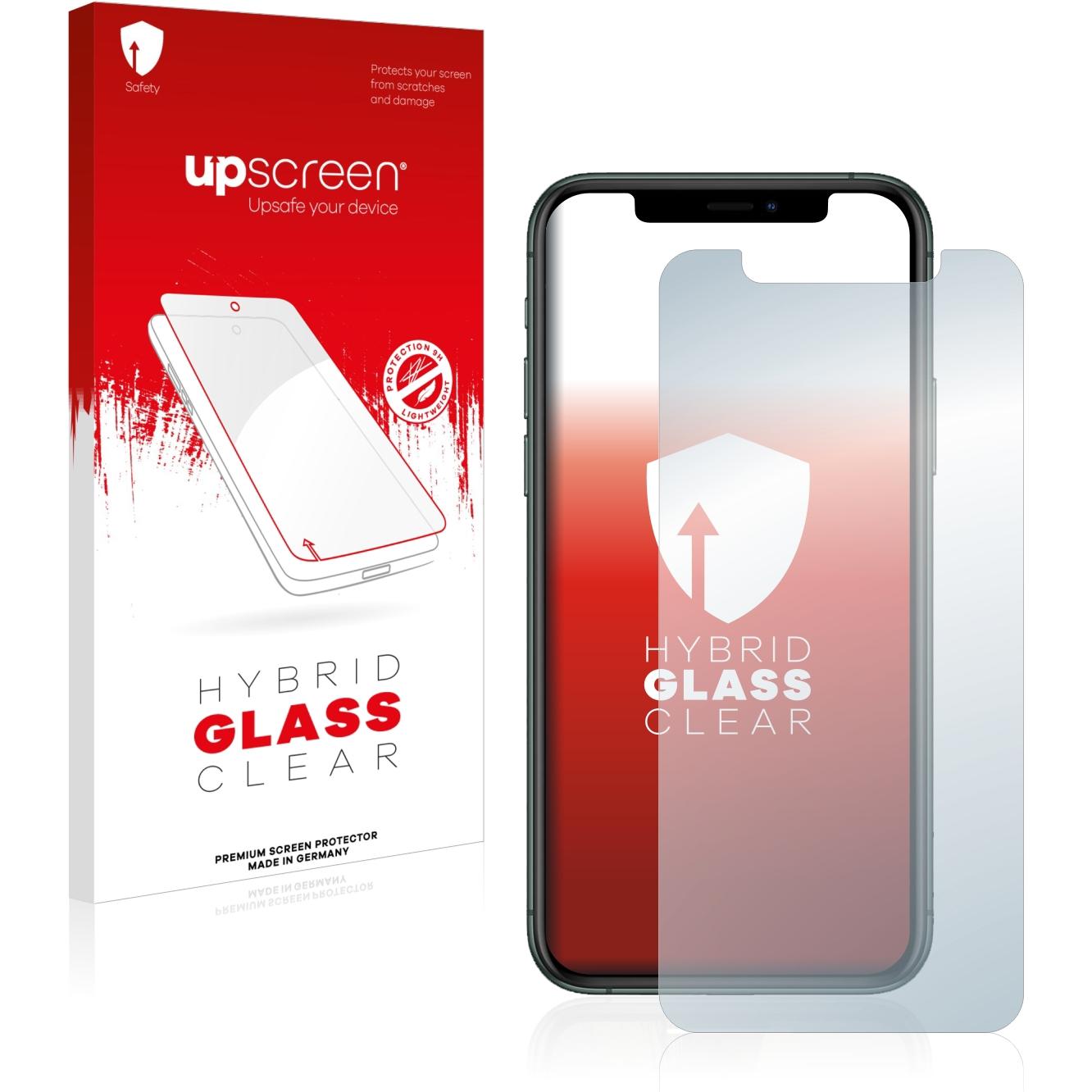 upscreen Scratch Shield Panzerglasfolie (1 Stück, Apple iPhone 11 Pro), Smartphone Schutzfolie, Transparent