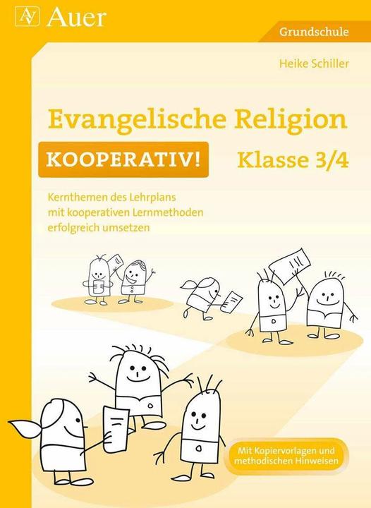 Produktbild Evangelische Religion kooperativ Klasse 3-4 (Deutsch, Heike Schiller, 2022)