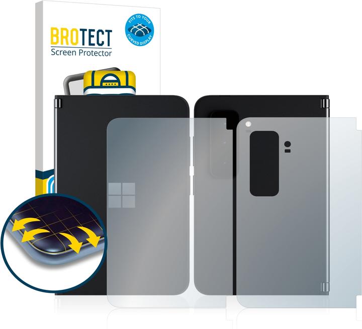 Actual product image BROTECT Full-Cover Protector (2 pcs., Microsoft Surface Duo 2)